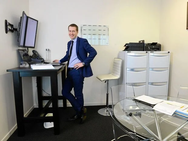 Taking a stand for health - Simon speaks to our local paper
