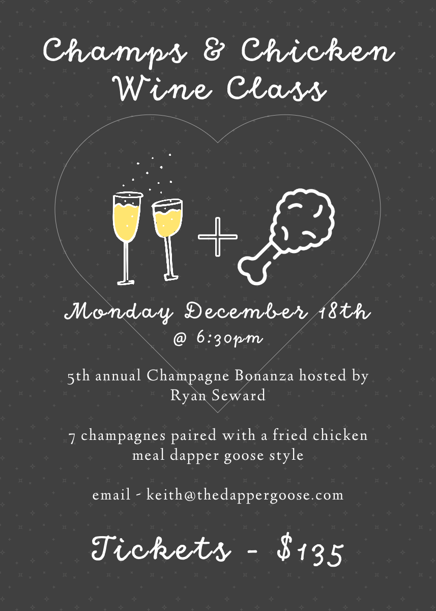 Champagne and Fried Chicken Wine Class