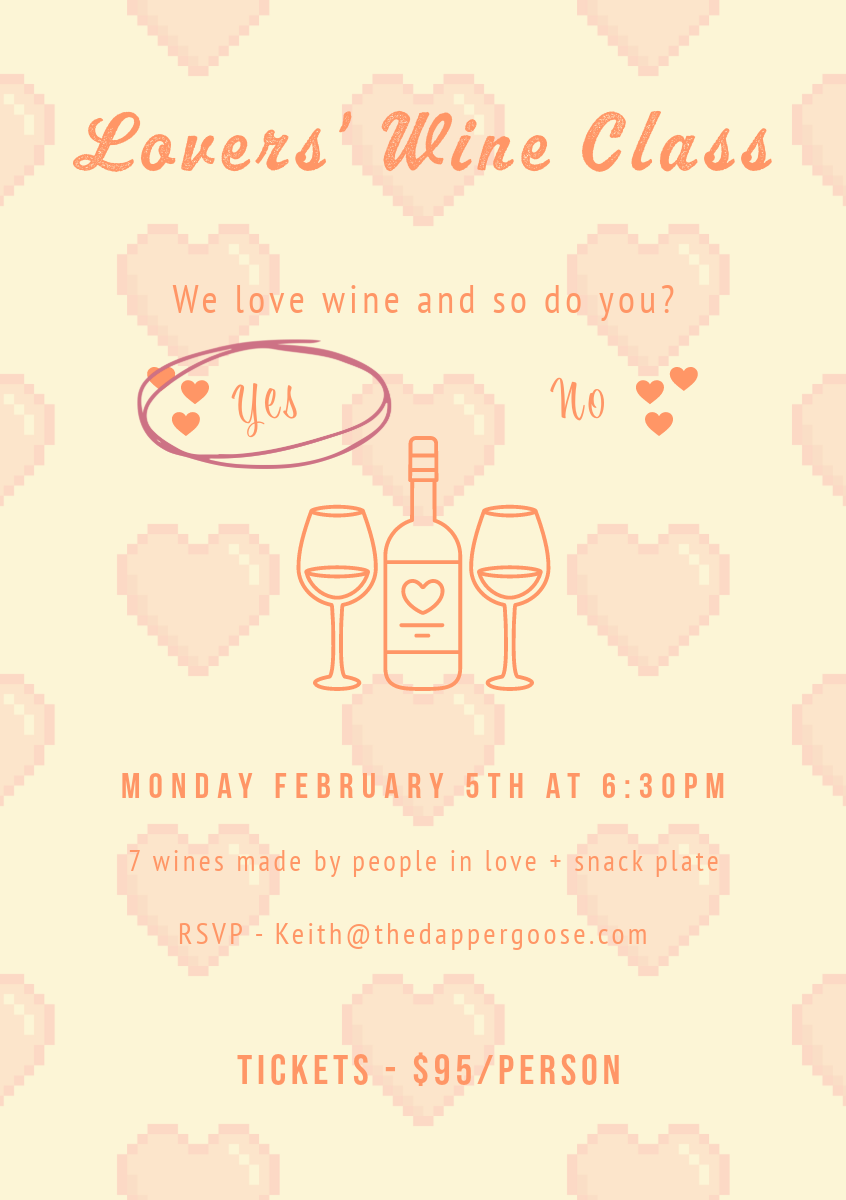 Lovers' Wine Class