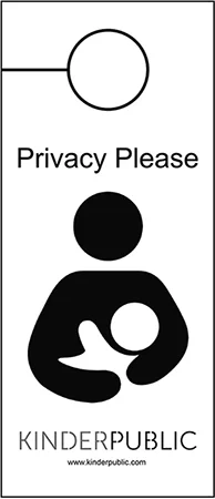Lactation Room Door Hanger
