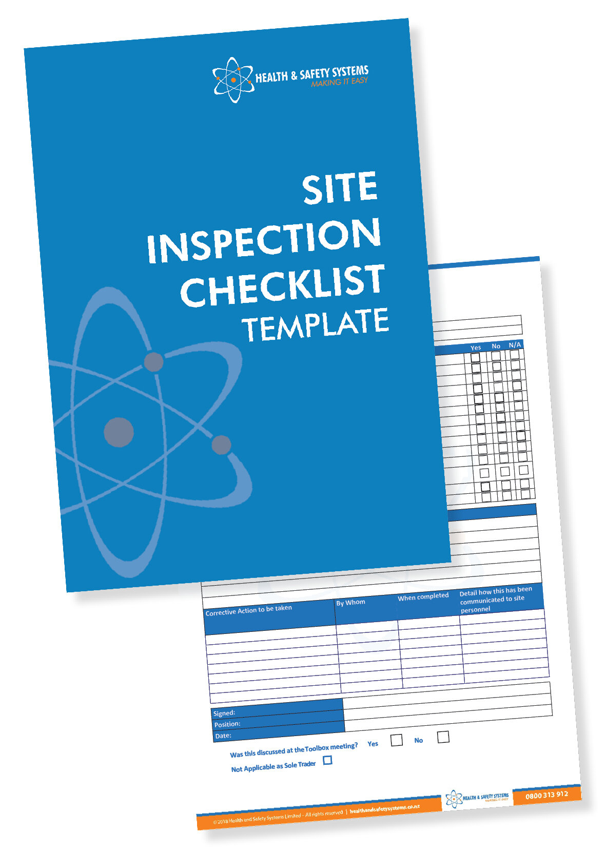 Site Inspection Checklist Template