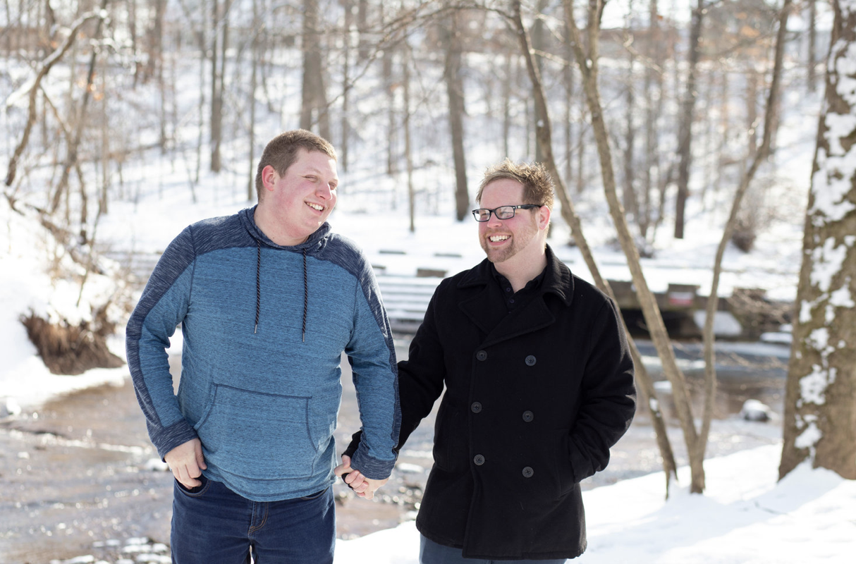 Sean &amp; Kyle Portraits | Big Creek Reservation | Cleveland Portrait Photographer