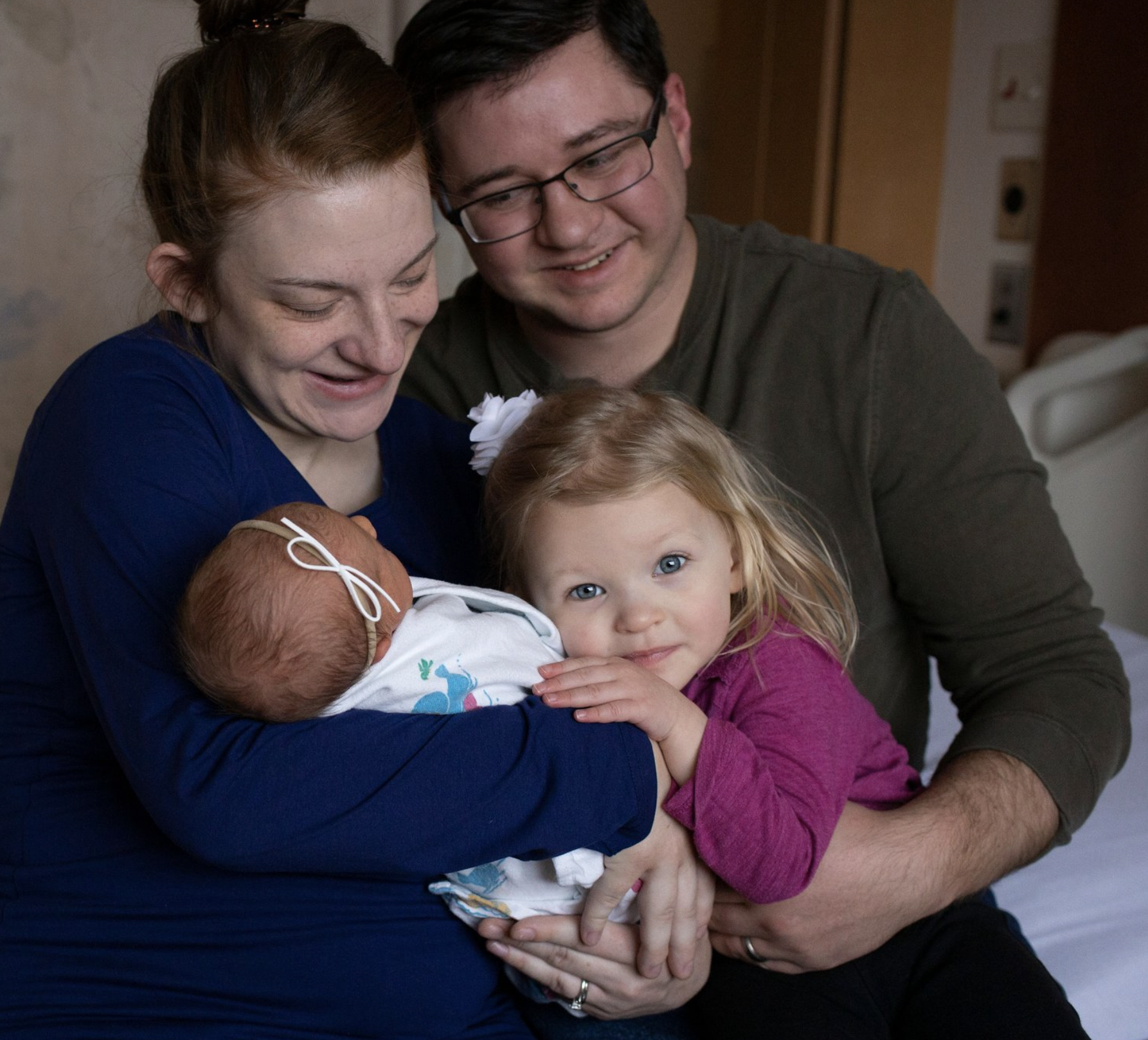 Welcoming Baby J | "Fresh 48" In-Hospital Newborn Session | Cleveland Newborn Photographer 