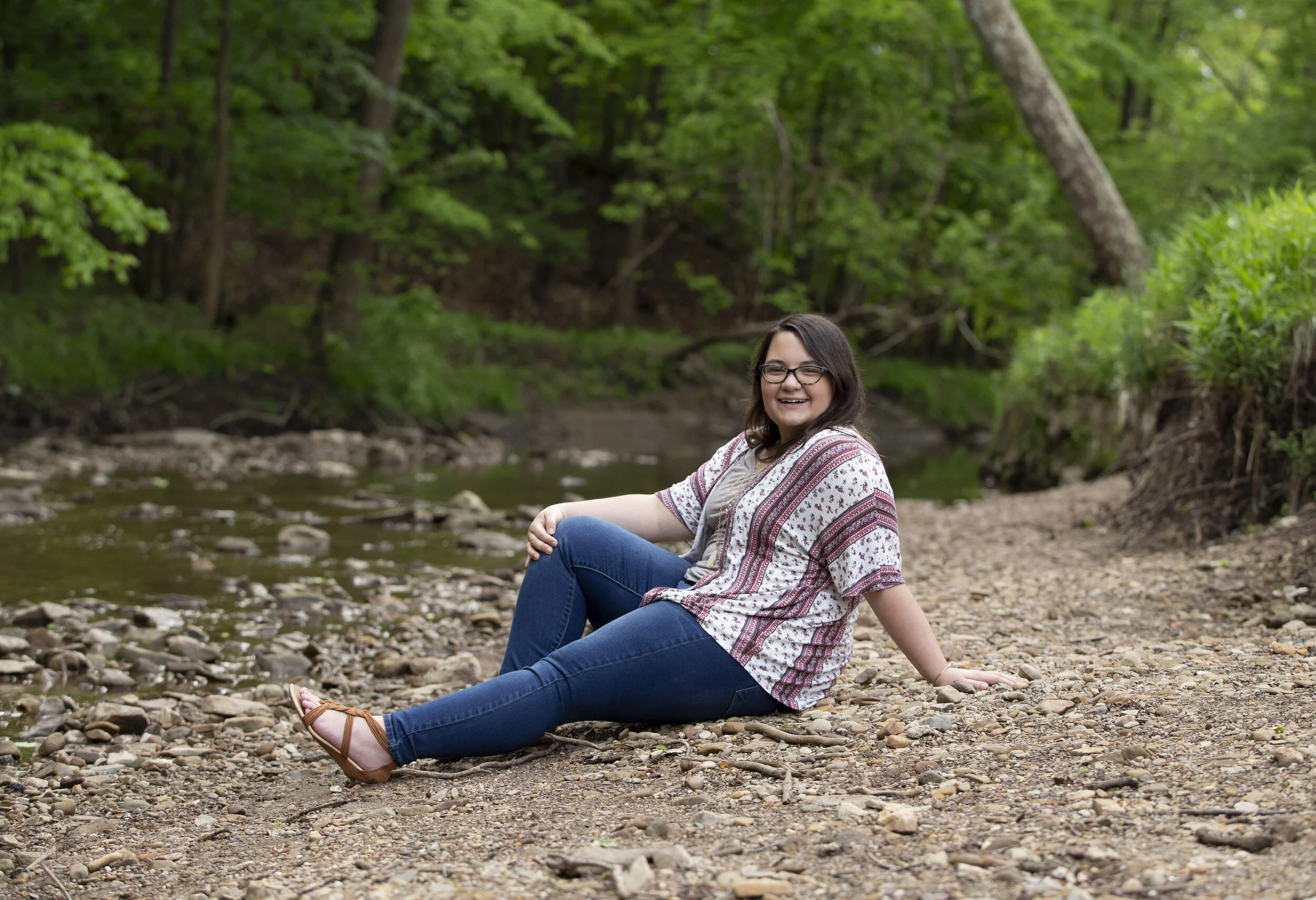 Kayleigh Senior Portraits | Big Creek Reservation, Cleveland Metroparks - Parma, Ohio | Cleveland Senior Portrait Photographer