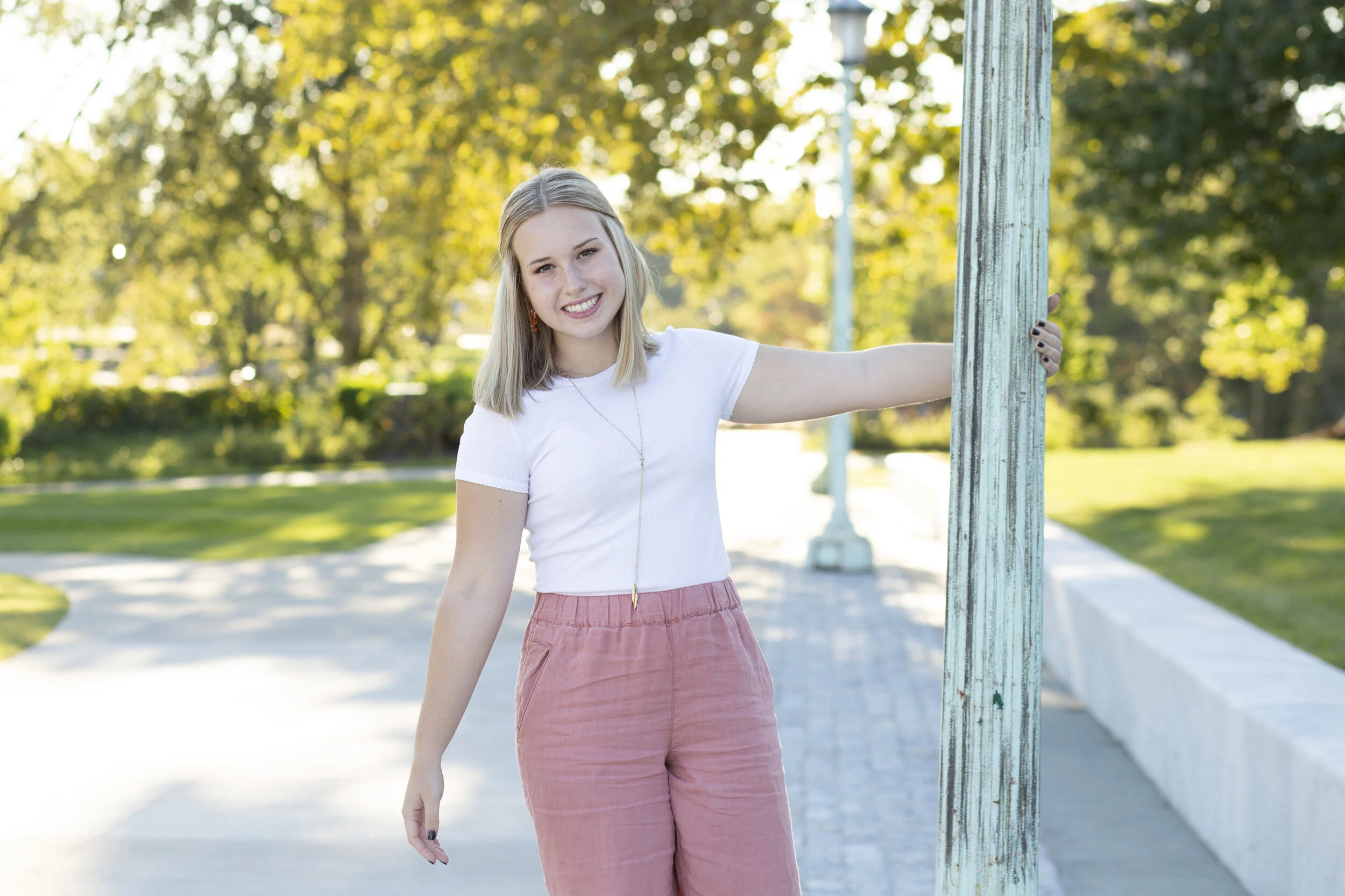 Grace Senior Portraits | The Cleveland Museum of Art, Wade Lagoon | Cleveland Senior Portrait Photographer