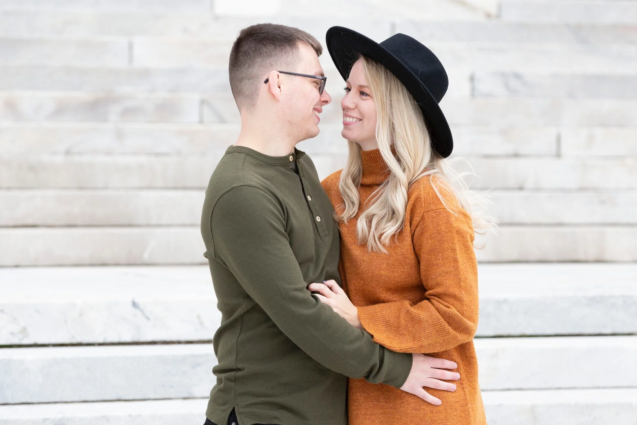 Samantha &amp; Thomas Portraits | The Cleveland Museum of Art, Wade Lagoon | Cleveland Wedding and Portrait Photographer