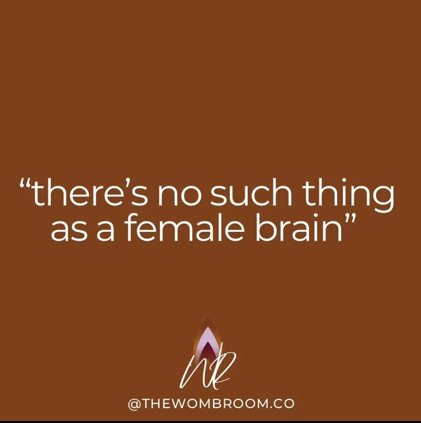 I&rsquo;ve been seeing this a lot on the internet lately&mdash; 

Doctors and scientists claiming that &ldquo;there&rsquo;s no such thing as a female brain&rdquo; 

That basically, s3x is irrelevant 

And that it is somehow regressive to name our dif