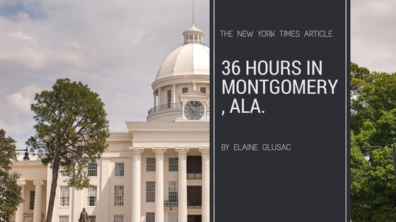 Central Featured on NY Times Article: 36 Hours in Montgomery