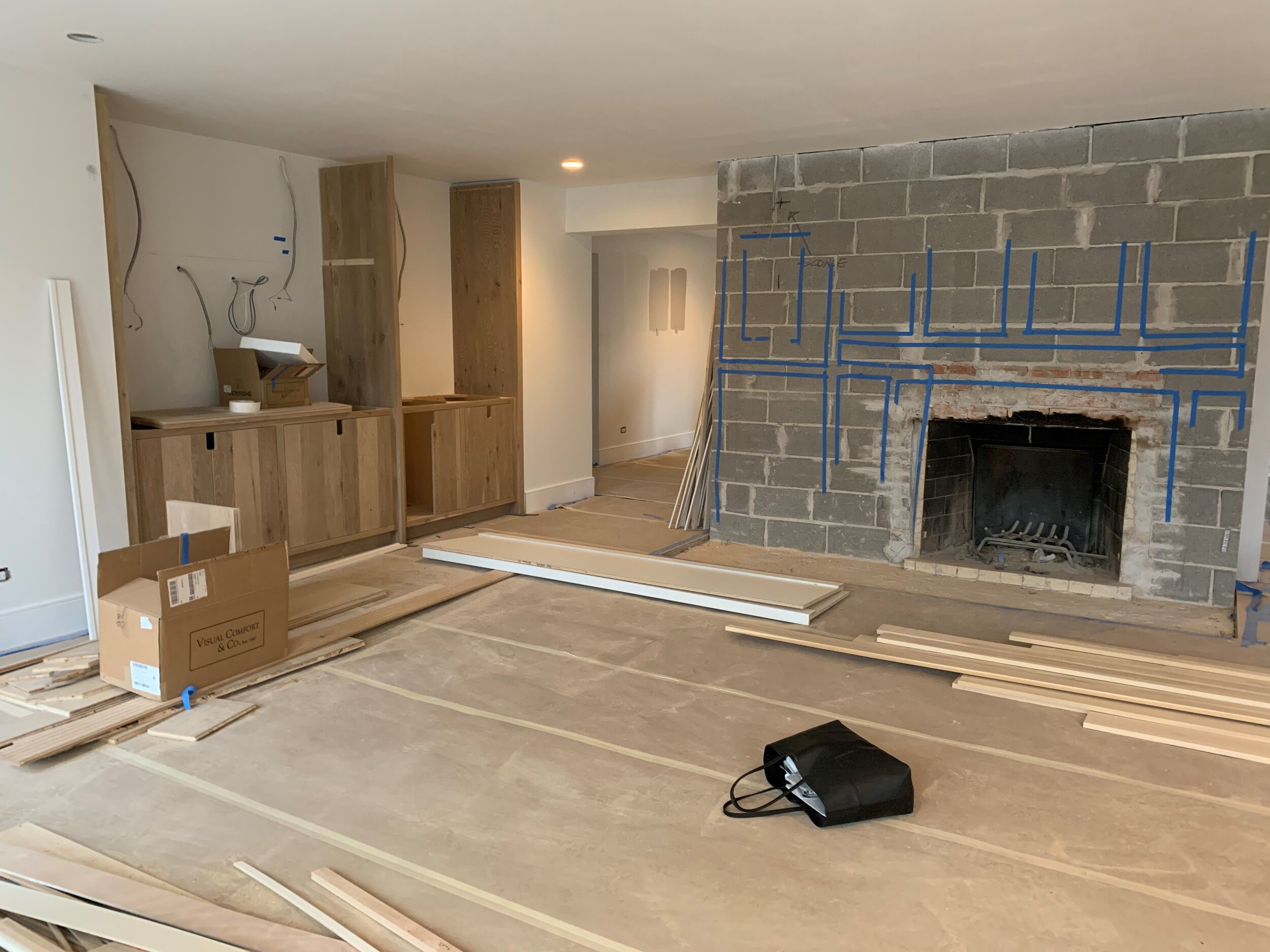 In Progress: Updating to neutral colors can ensure your remodel will last the test of time.