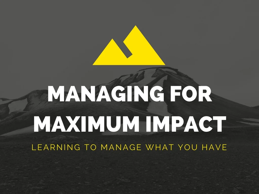 Managing for Maximum Impact - Money episode artwork
