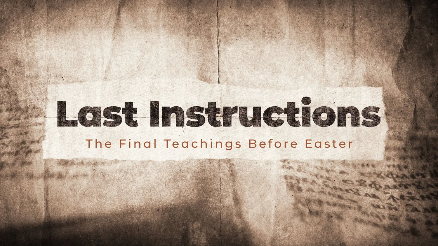 Last Instructions: Clearing the Path episode artwork