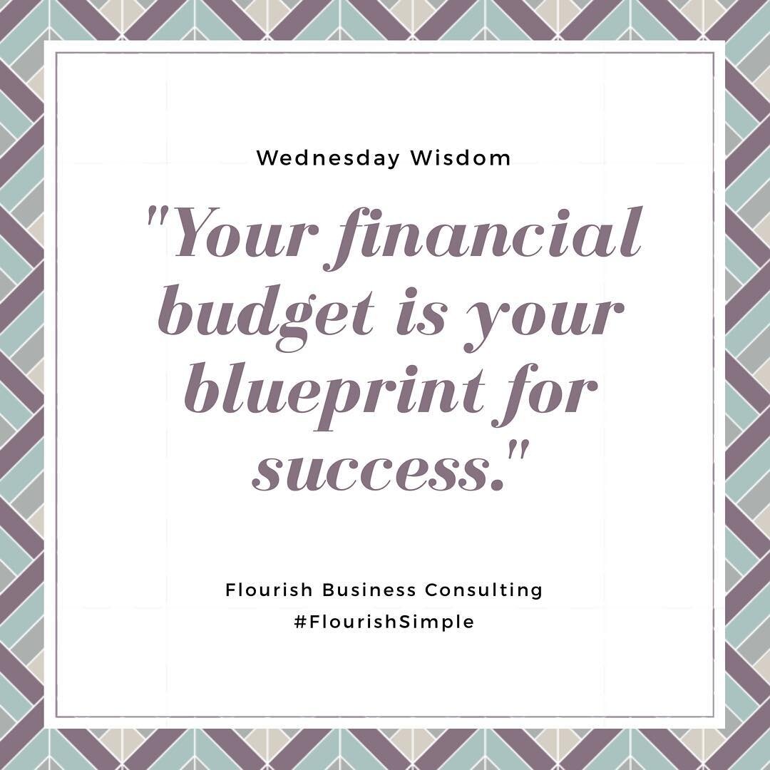 Have you developed your annual budget? If not, Flourish can help get you on track. Visit us at FlourishSimple.com! #flourishsimple #businessconsultant #budgetsaresexy