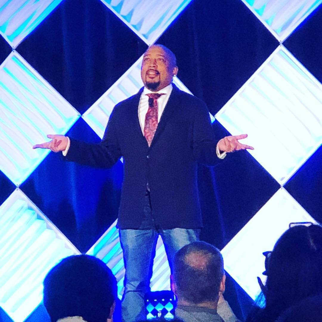 Great messages from Shark @thesharkdaymond this weekend. Dynamic speaker!