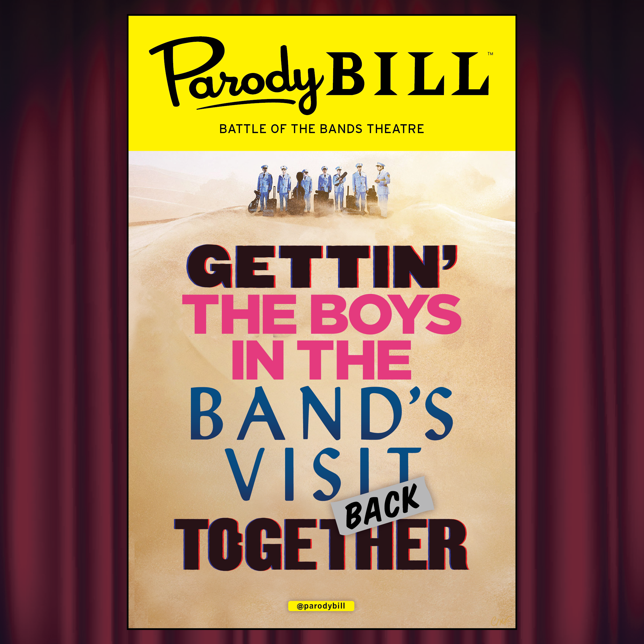 GETTIN' THE BOYS IN THE BAND'S VISIT BACK TOGETHER