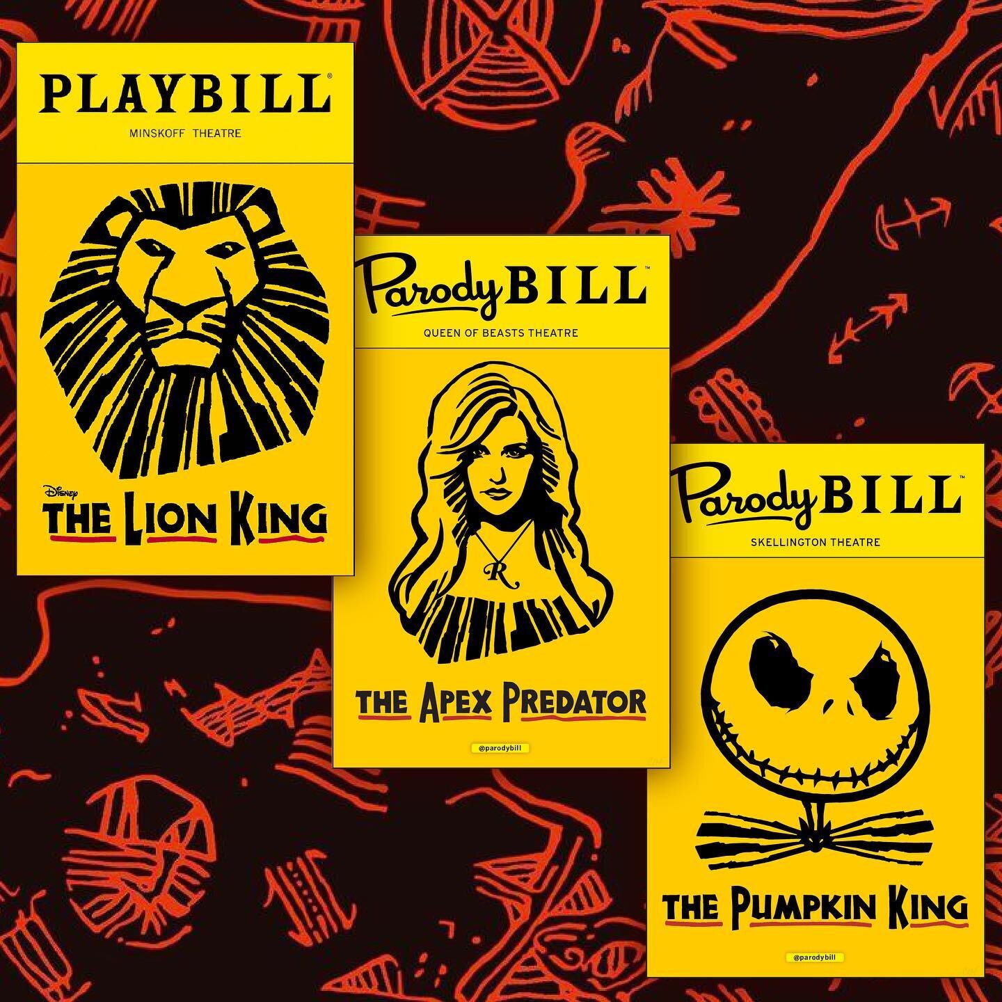 The Lion King roars into 10,000 performances on Broadway today!
&nbsp; &nbsp; &nbsp; &nbsp; &nbsp; 
We&rsquo;re celebrating this landmark occasion with a look at some of our favorite parodies inspired by this iconic poster art.
&nbsp; &nbsp; &nbsp; &