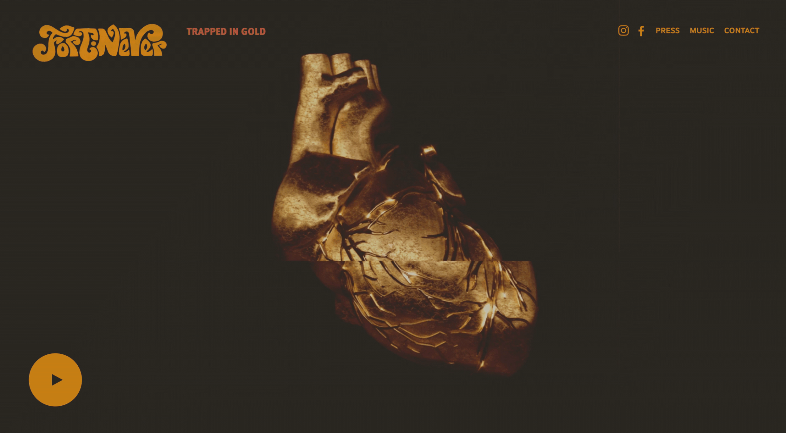 Crafting a musical experience for a new album release