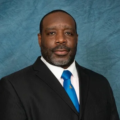 Right Worshipful Brother Reuben Owens, Chairman of the Board of Grand Examiners of the Grand Lodge of Illinois A.F. & A.M.