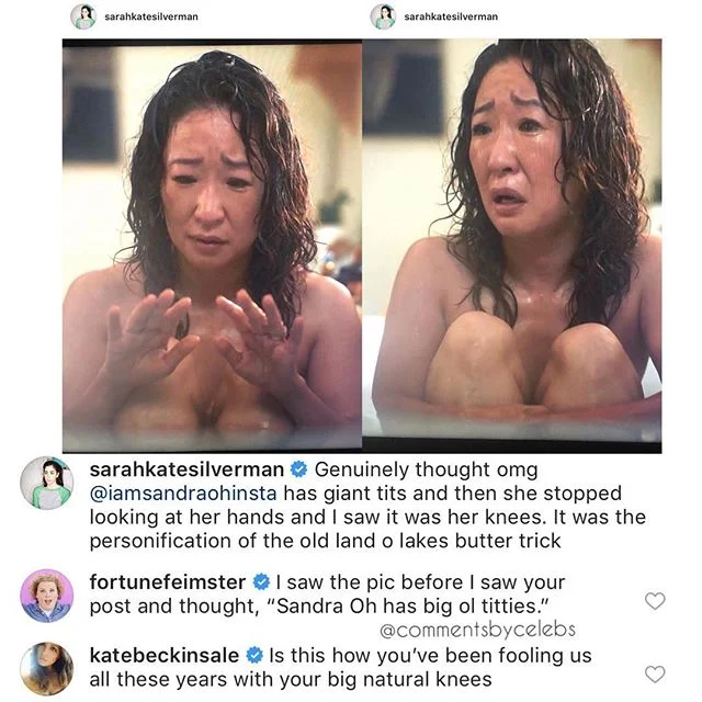 We were all thinking it. #CommentsByCelebs