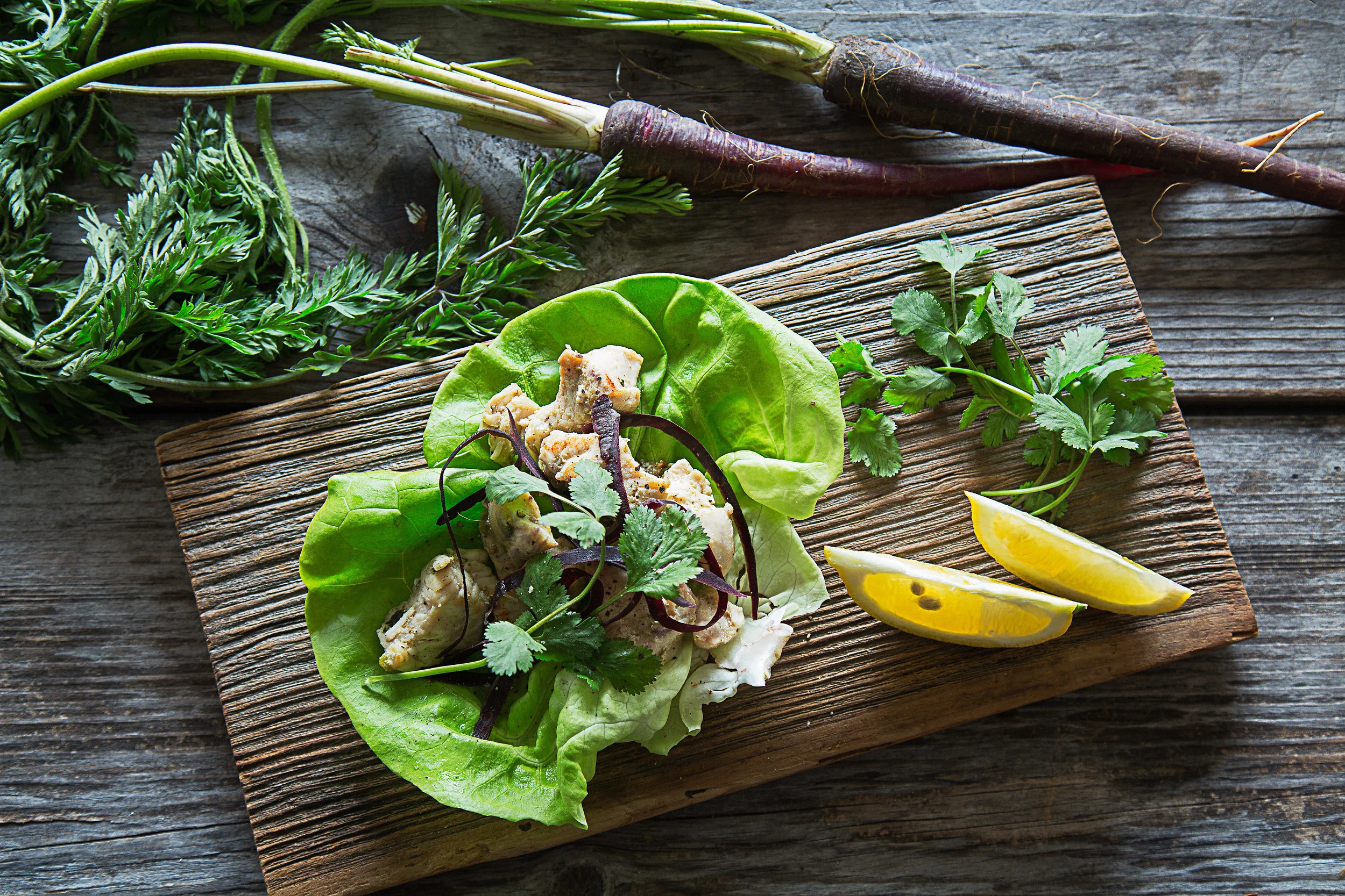Easy to make lettuce wraps. From our kitchen to yours!