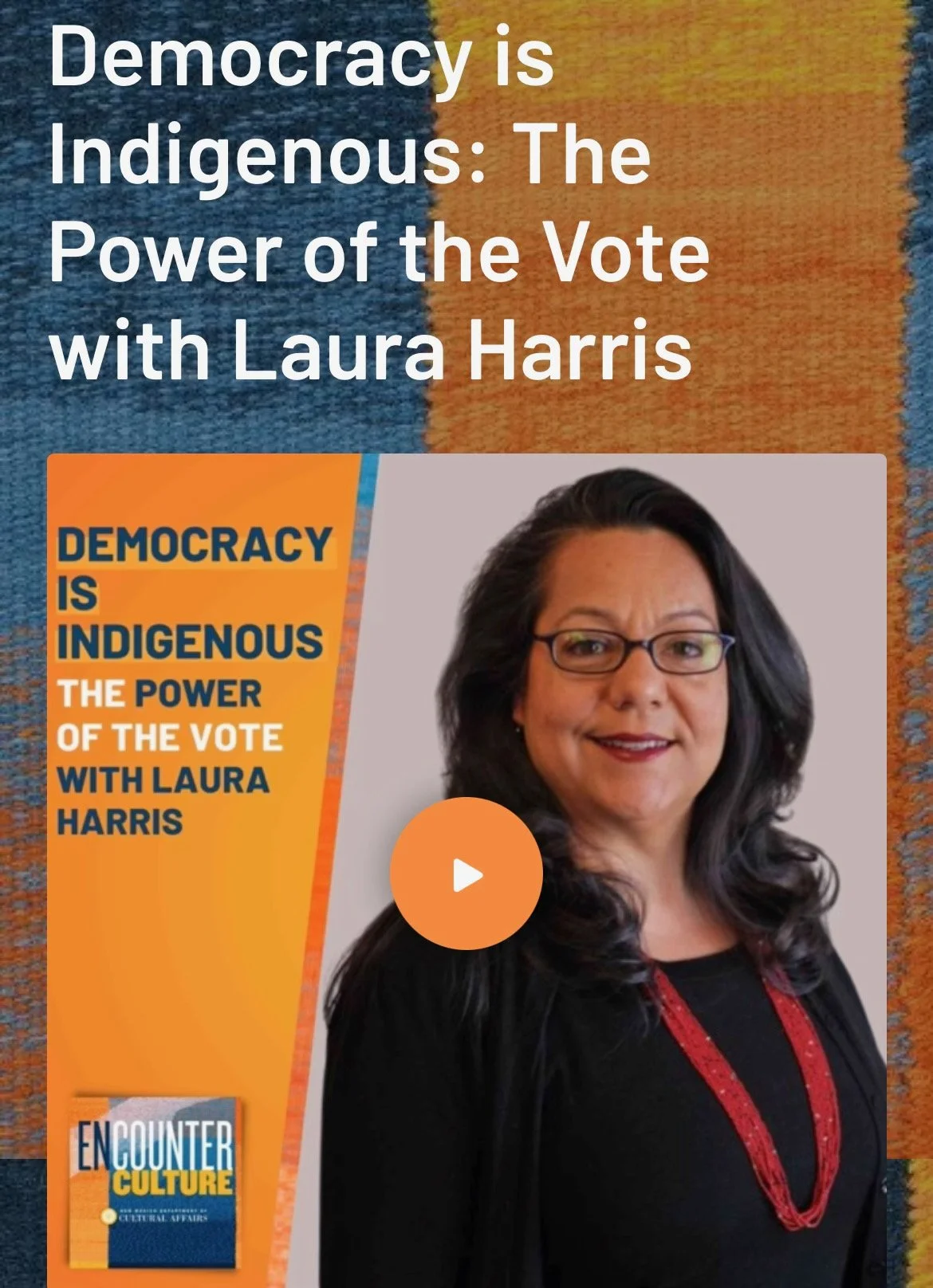 New Indigenous Voting Rights Podcast Features Music of Öngtupqa
