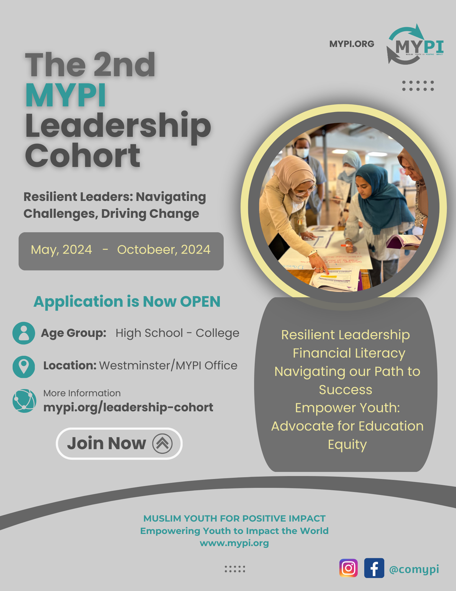 YOUTH Leadership Cohort Applications