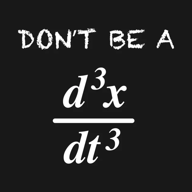 Math for, "Don't Be A Jerk"