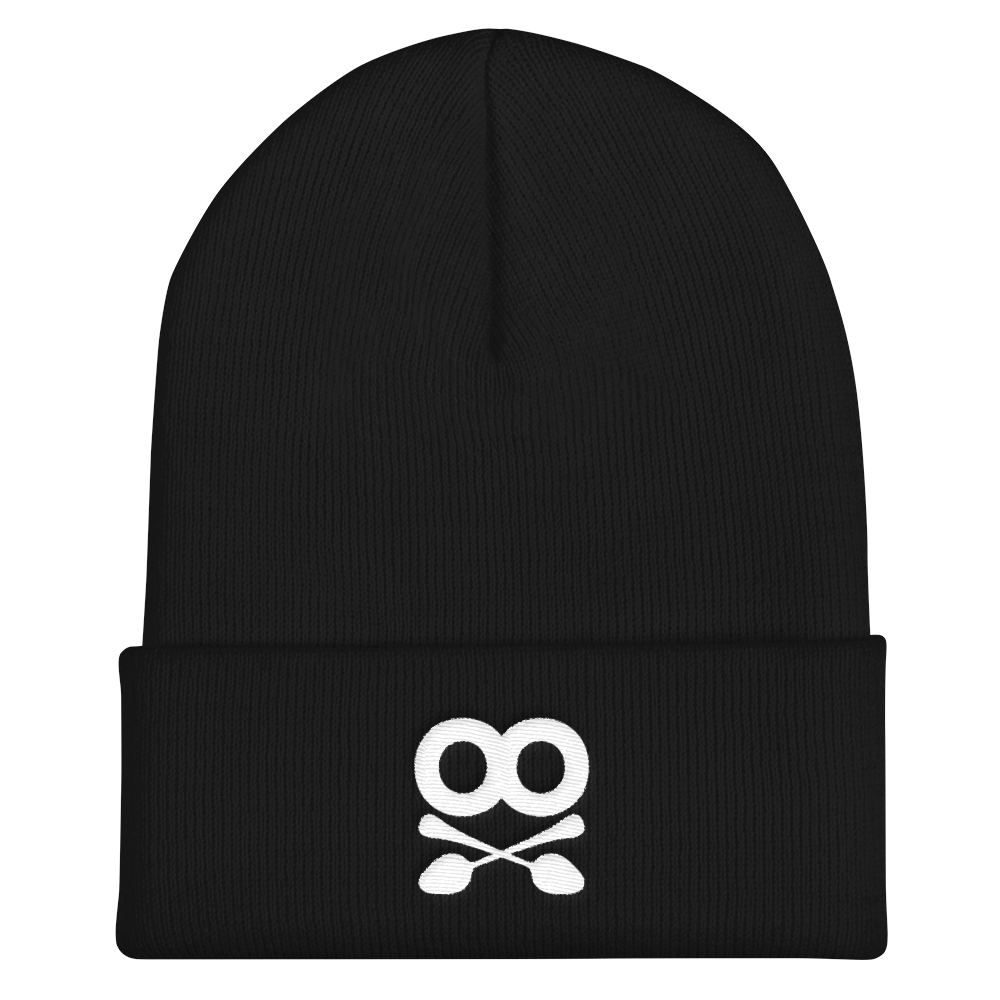 Skull Yupoong 12" Cuffed Beanie