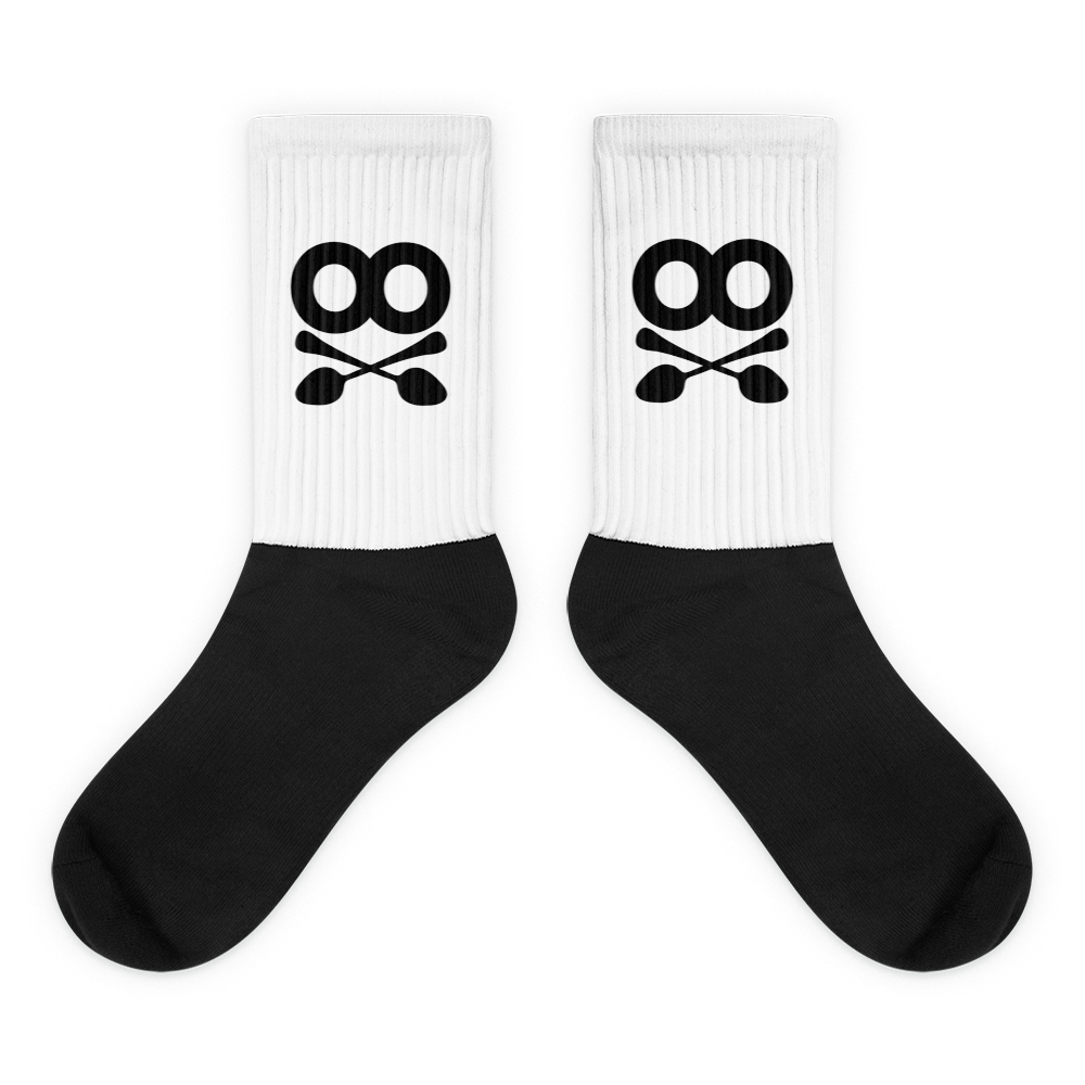 Spoons Skull Socks