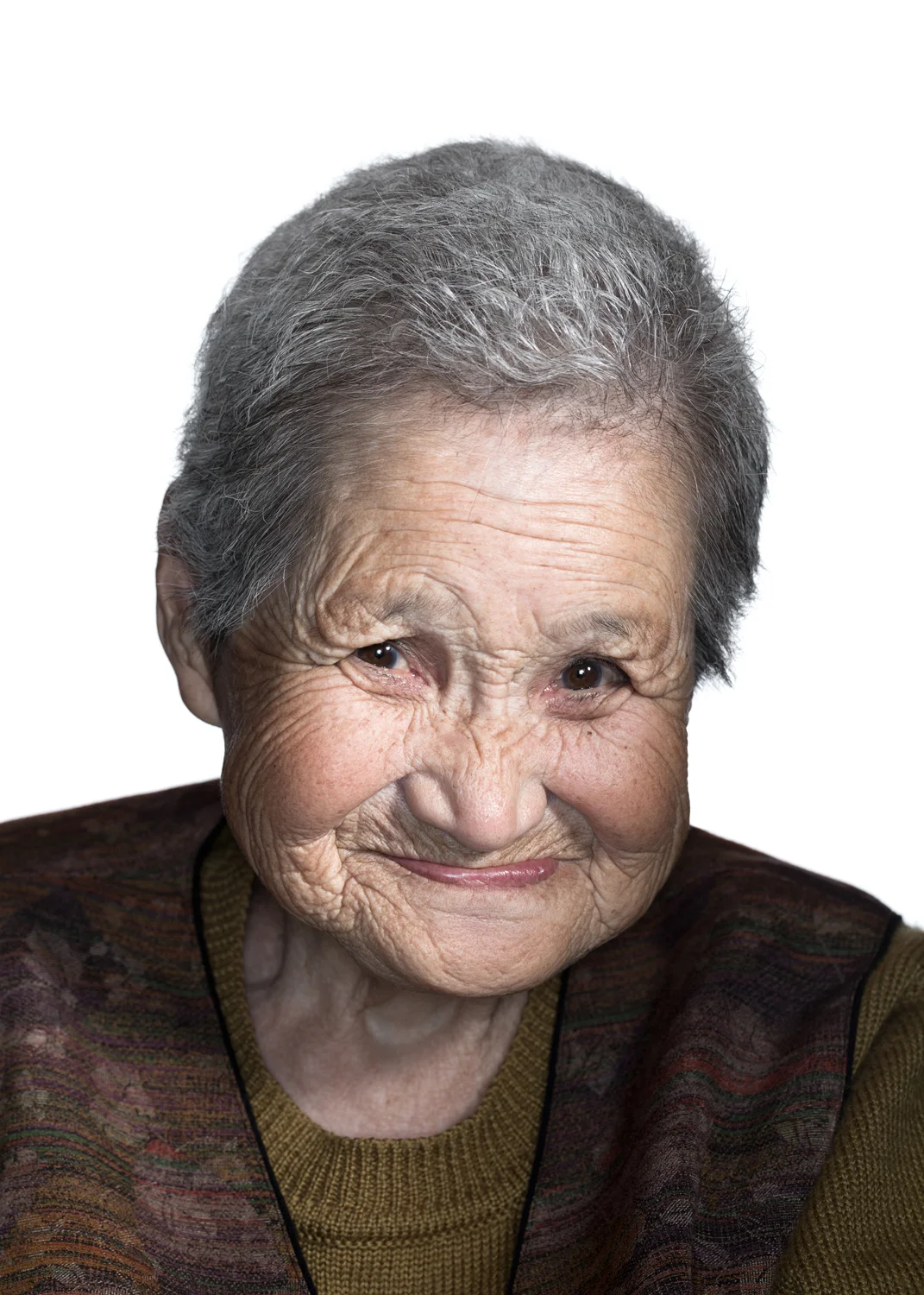 Happy elder