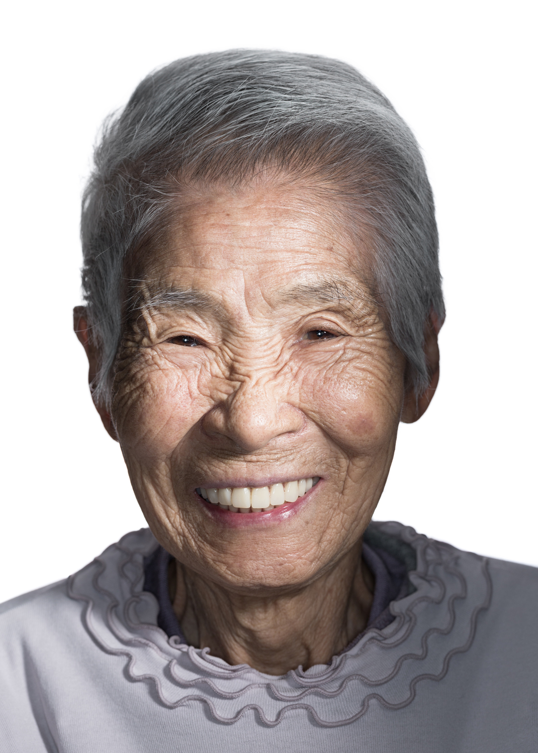 Happy elder
