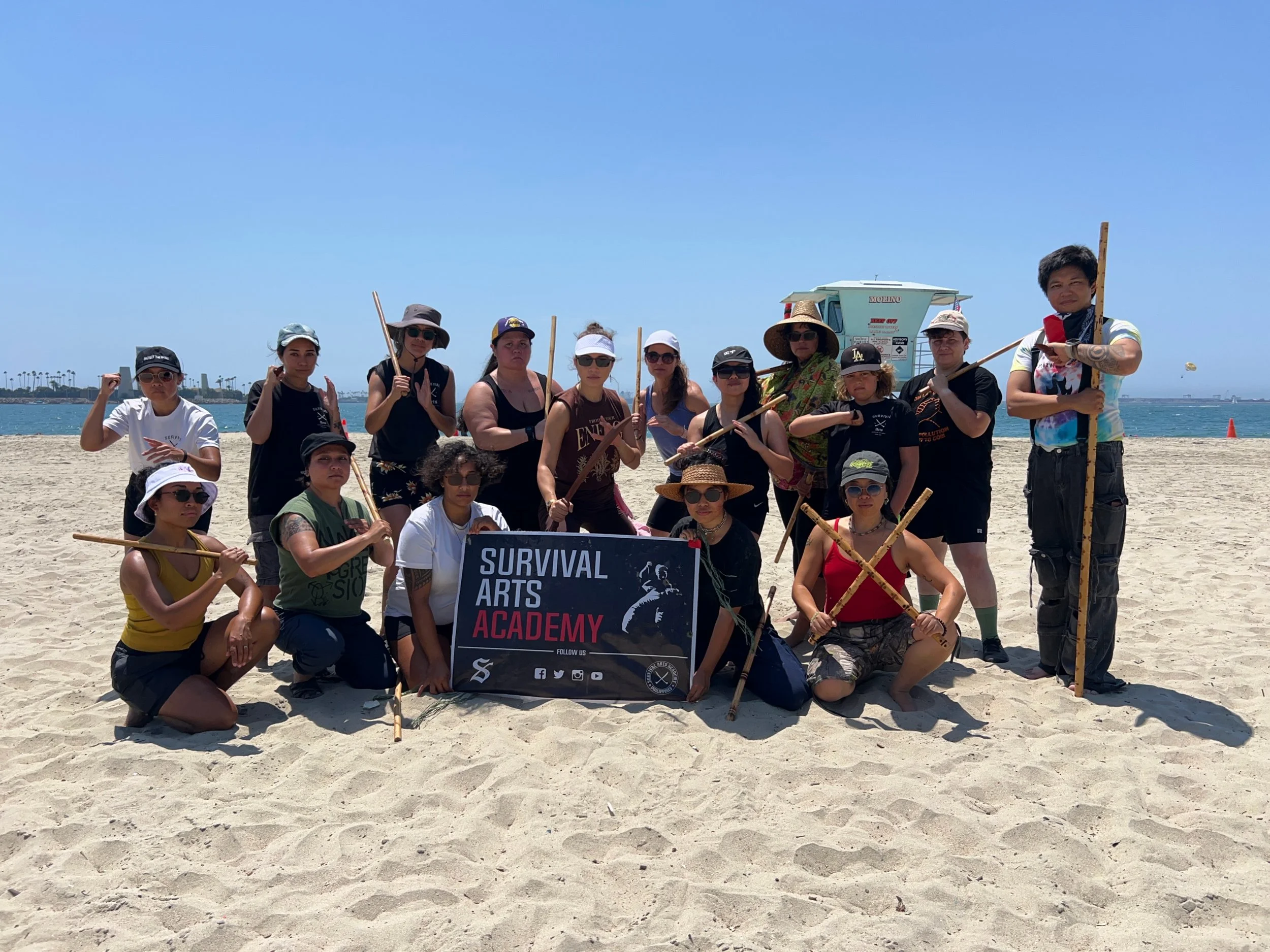 ᜃᜎᜒ Kali Protection Training ⚔️ Survival Arts LB 

We Protect Each Other 🤎 Community training to protect our bodies from attackers, heal from trauma, and transmute emotions. Appreciate these circles more than ever, as we strengthen ourselves and one