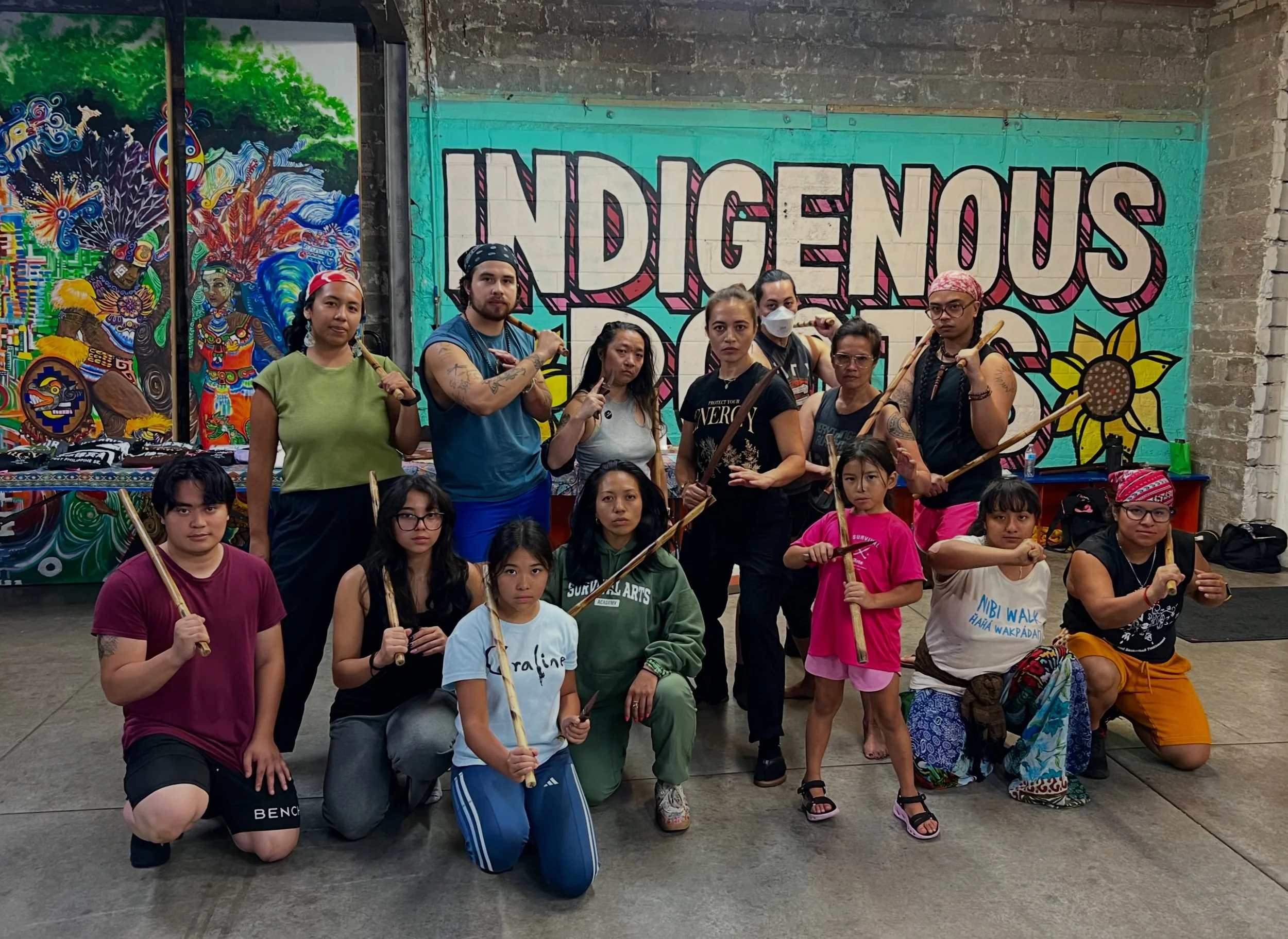 ᜃᜎᜒ KALI WARRIORS RISING ❤️&zwj;🔥 FLAMES UP
Survival Arts Indigenous Roots Training Day 1: Warrior Matriarchy Foundations 🗡️

ᜉᜐᜐᜎᜋ pasasalamat / gratitude to the lands, waters, ancestors, warriors, healers and matriarchs of this sacred space, root