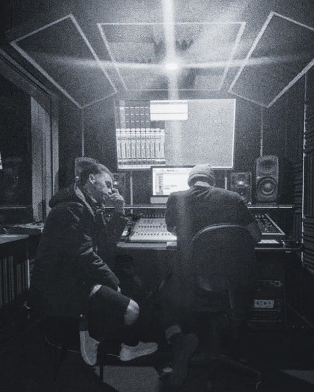 Sessions with @liamferrari #musicstudio #audioengineer