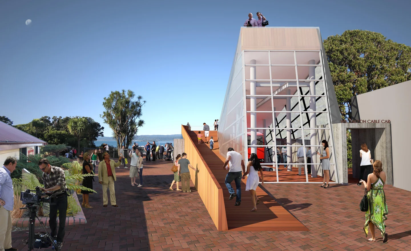 Wellington Cable Car Kelburn Terminus