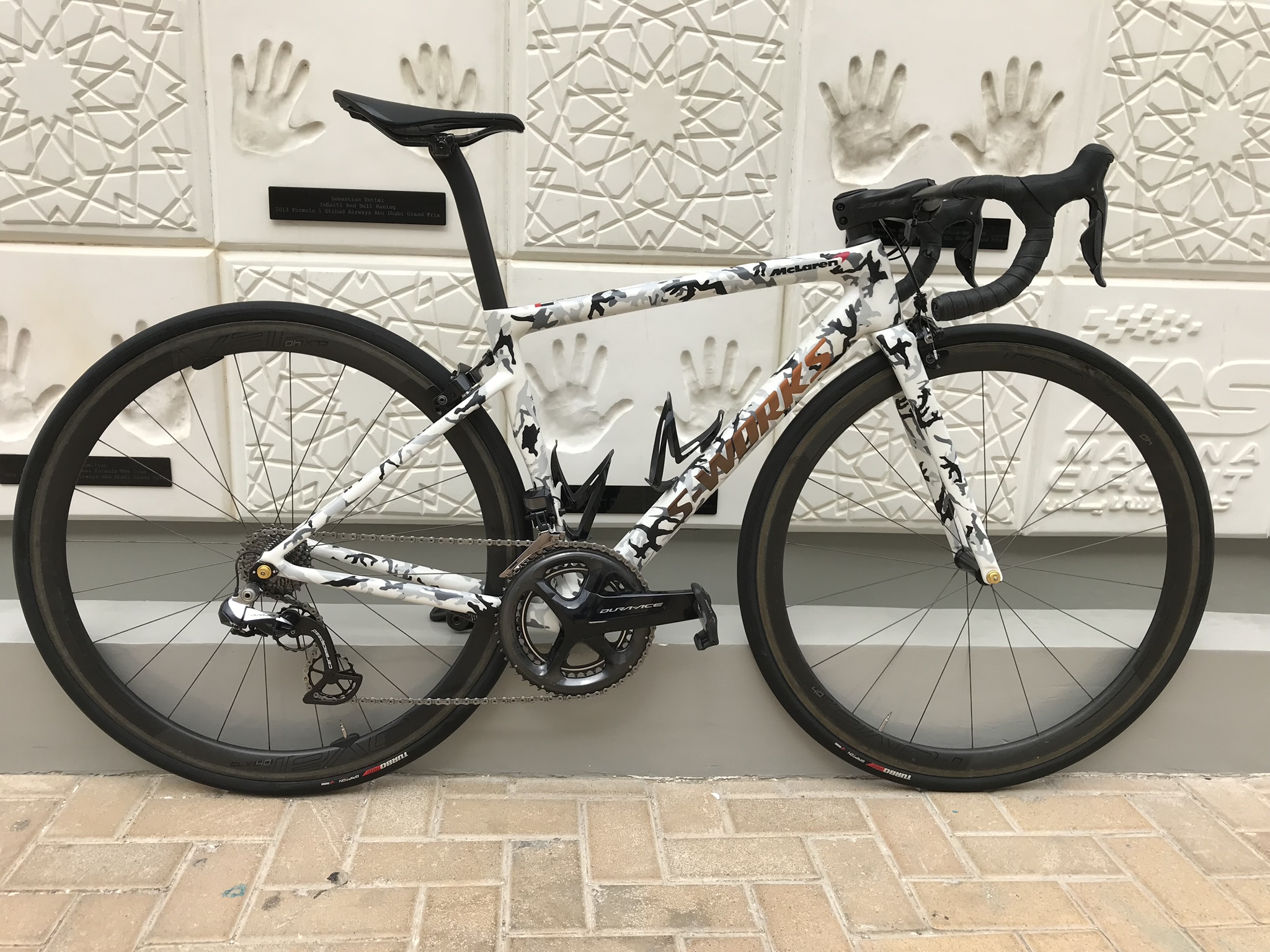 Bike service in Abu Dhabi - S-work custom paint