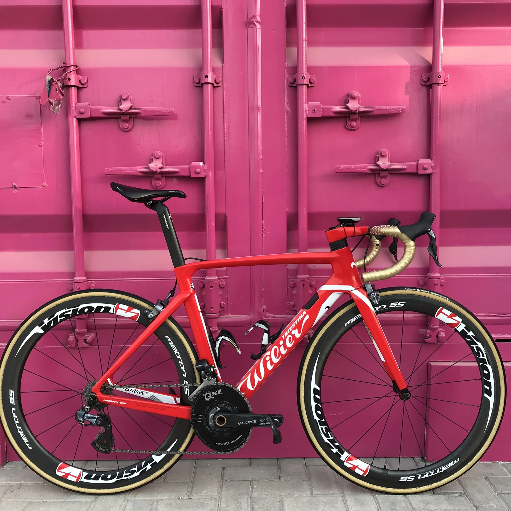 Bike service in Abu Dhabi - Wilier cento 10 AIR RED