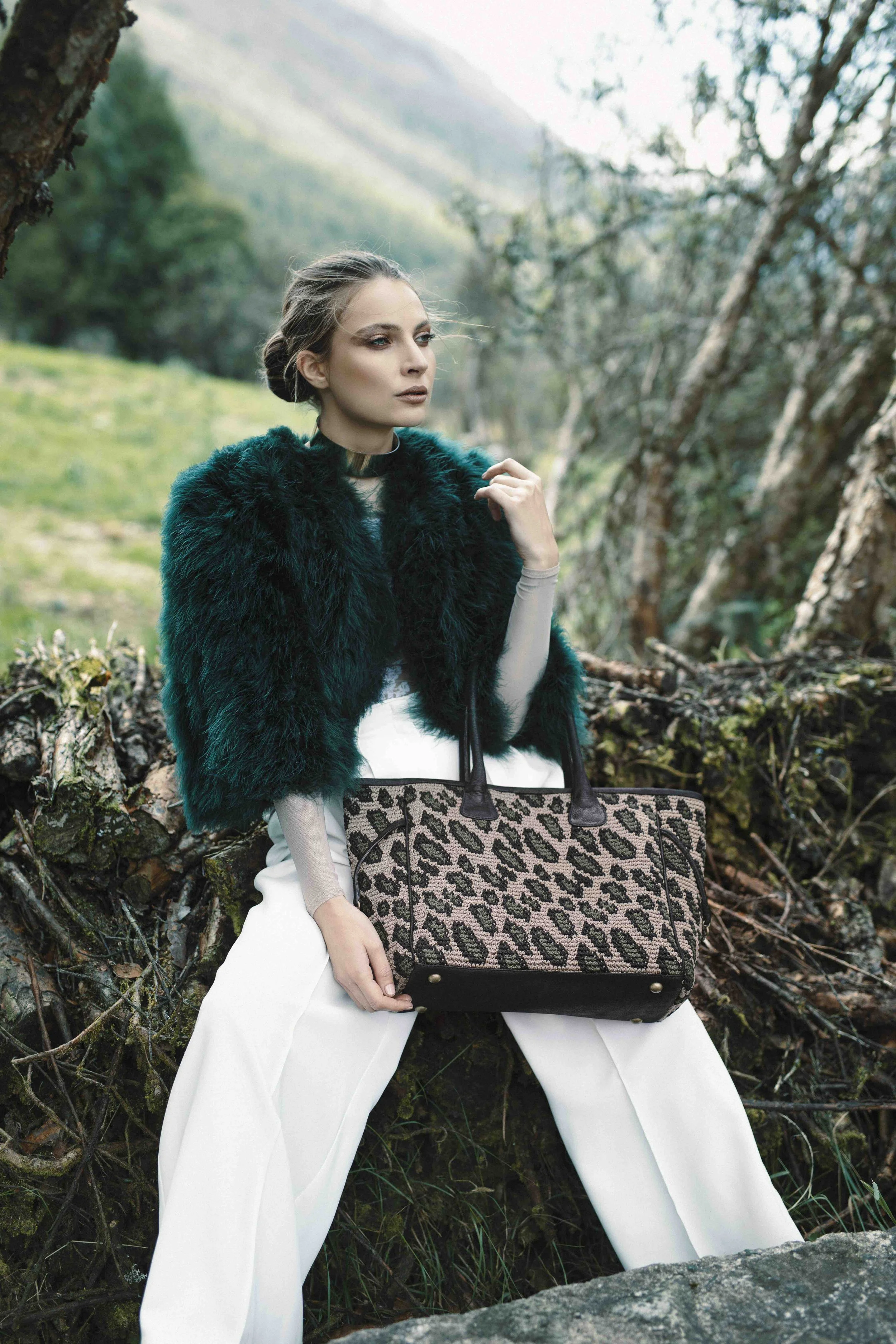 Wuapa Shopper Animal Print