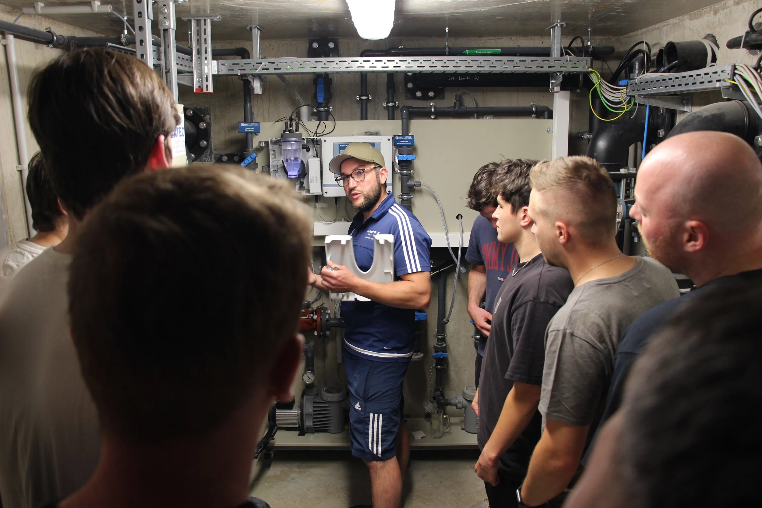 Wasseraufbereitung im Freibad