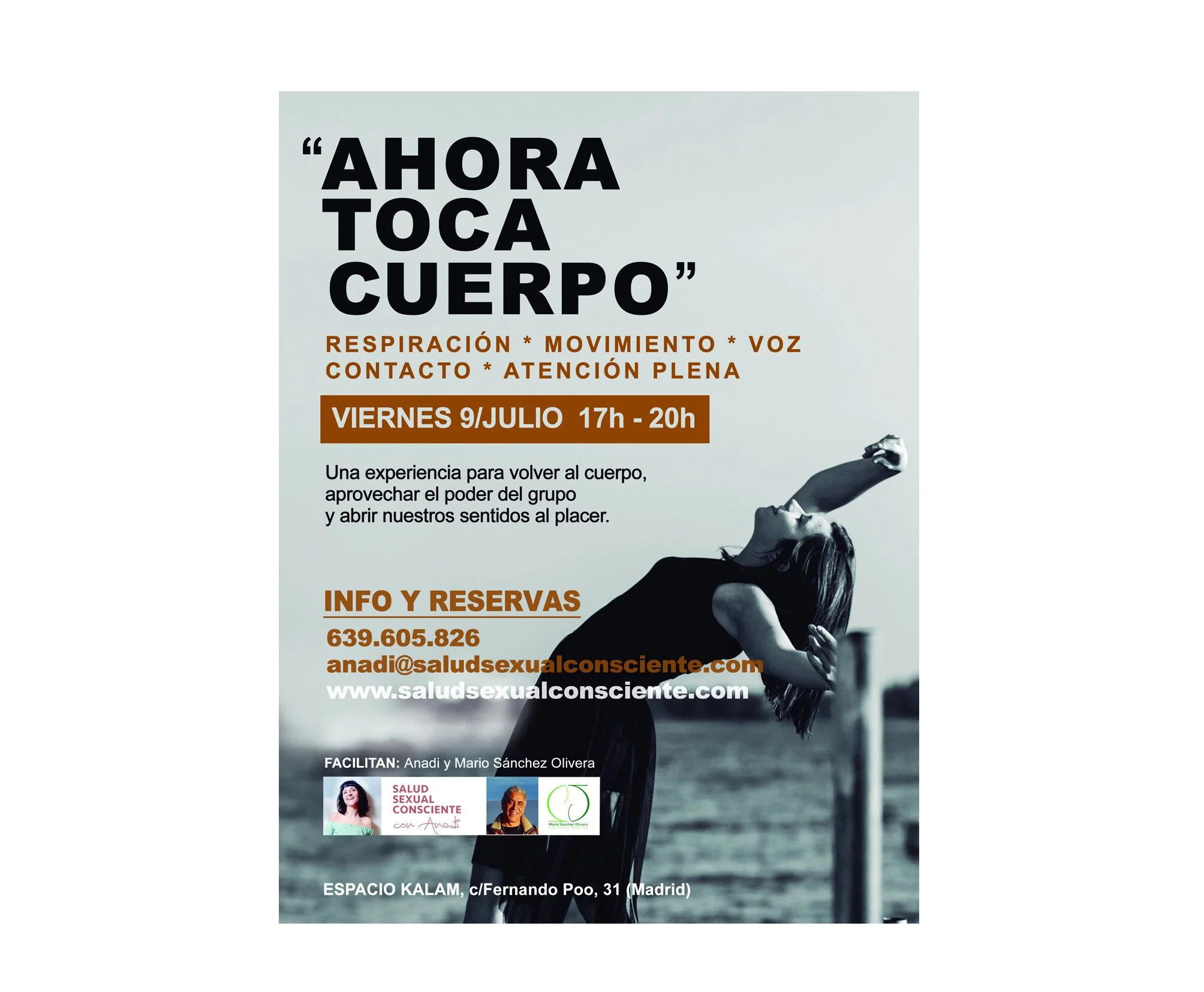 "AHORA TOCA CUERPO" 