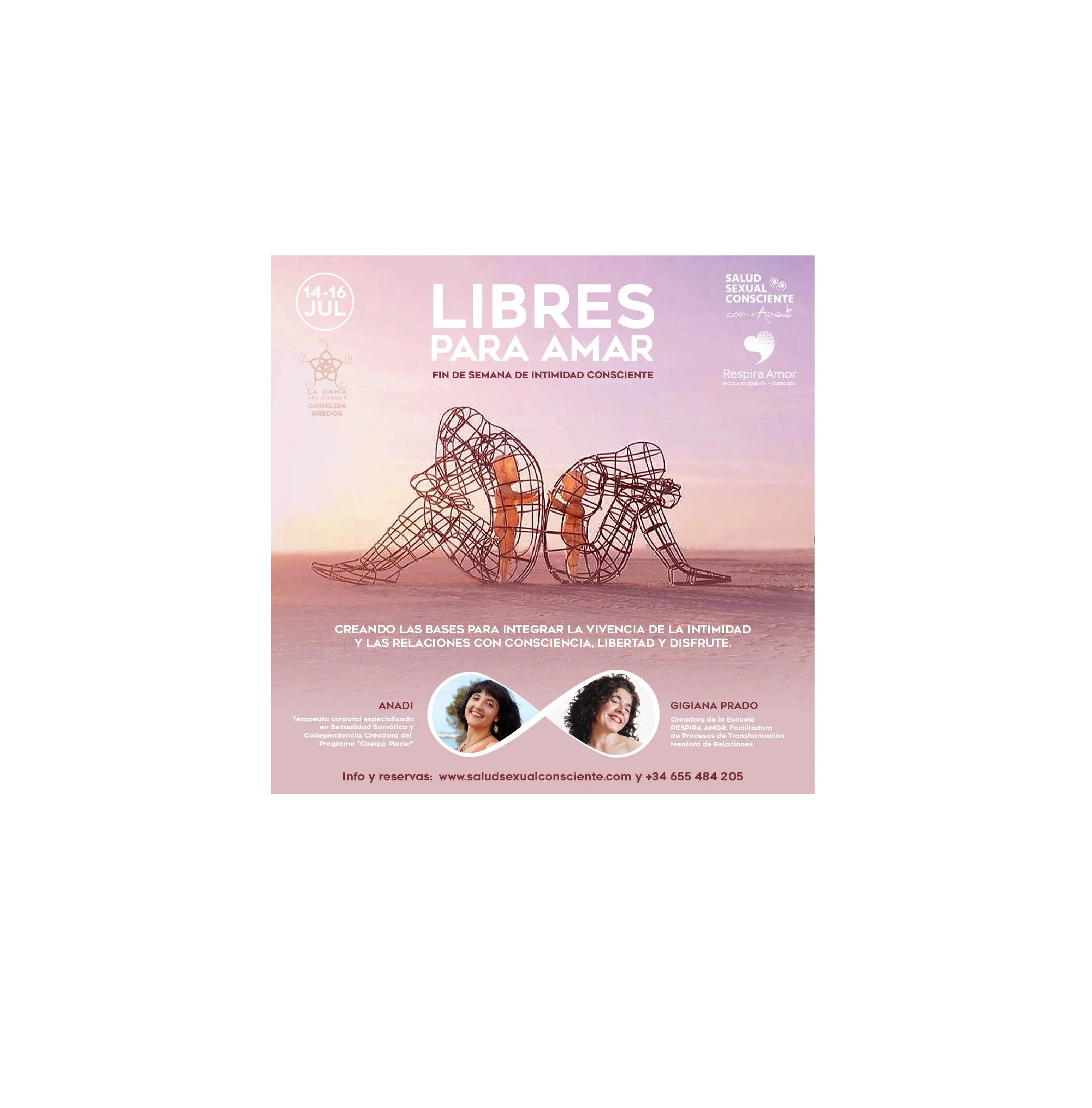 RETIRO "LIBRES PARA AMAR"