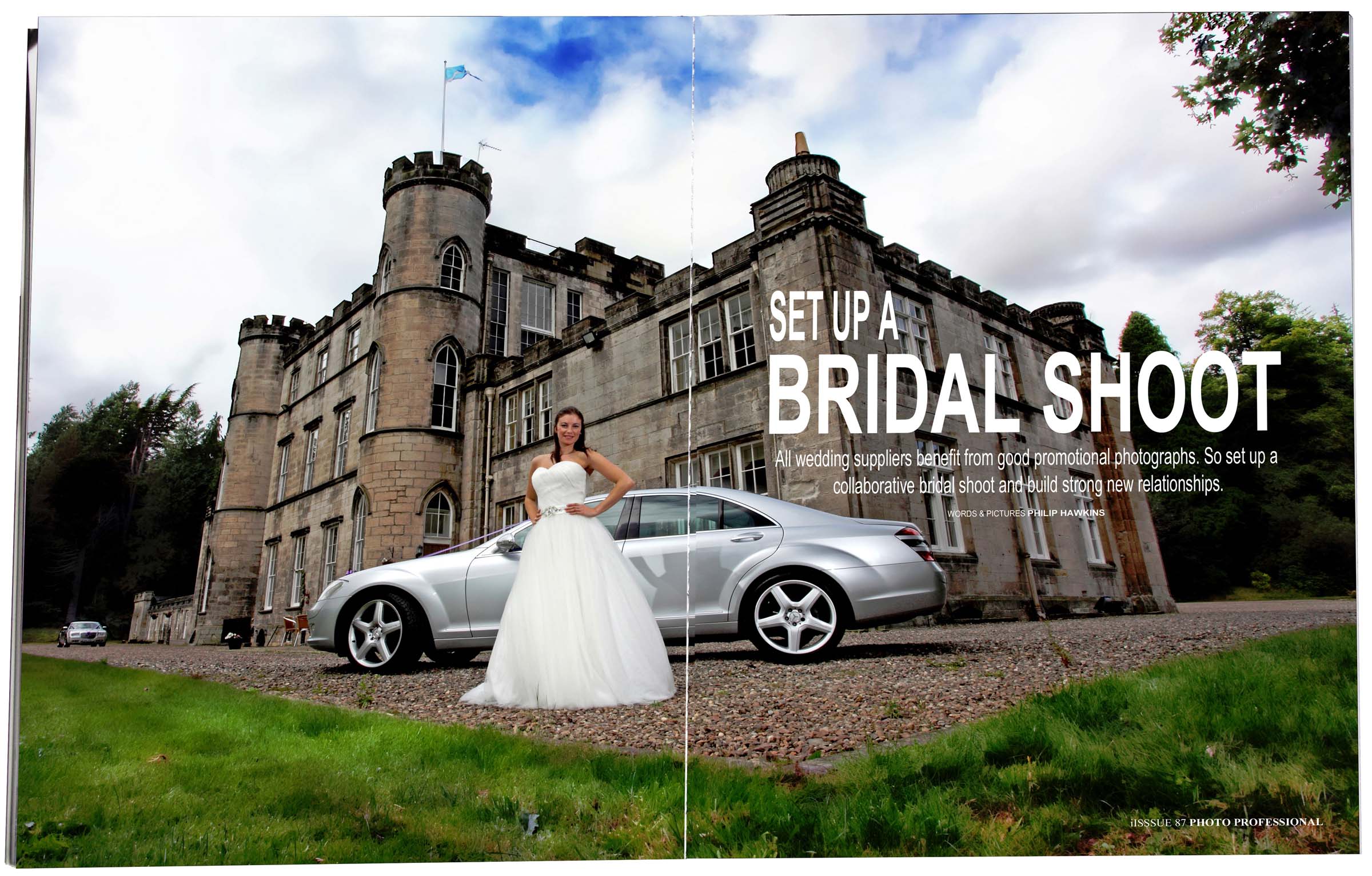 Bridal Shoot magazine feature