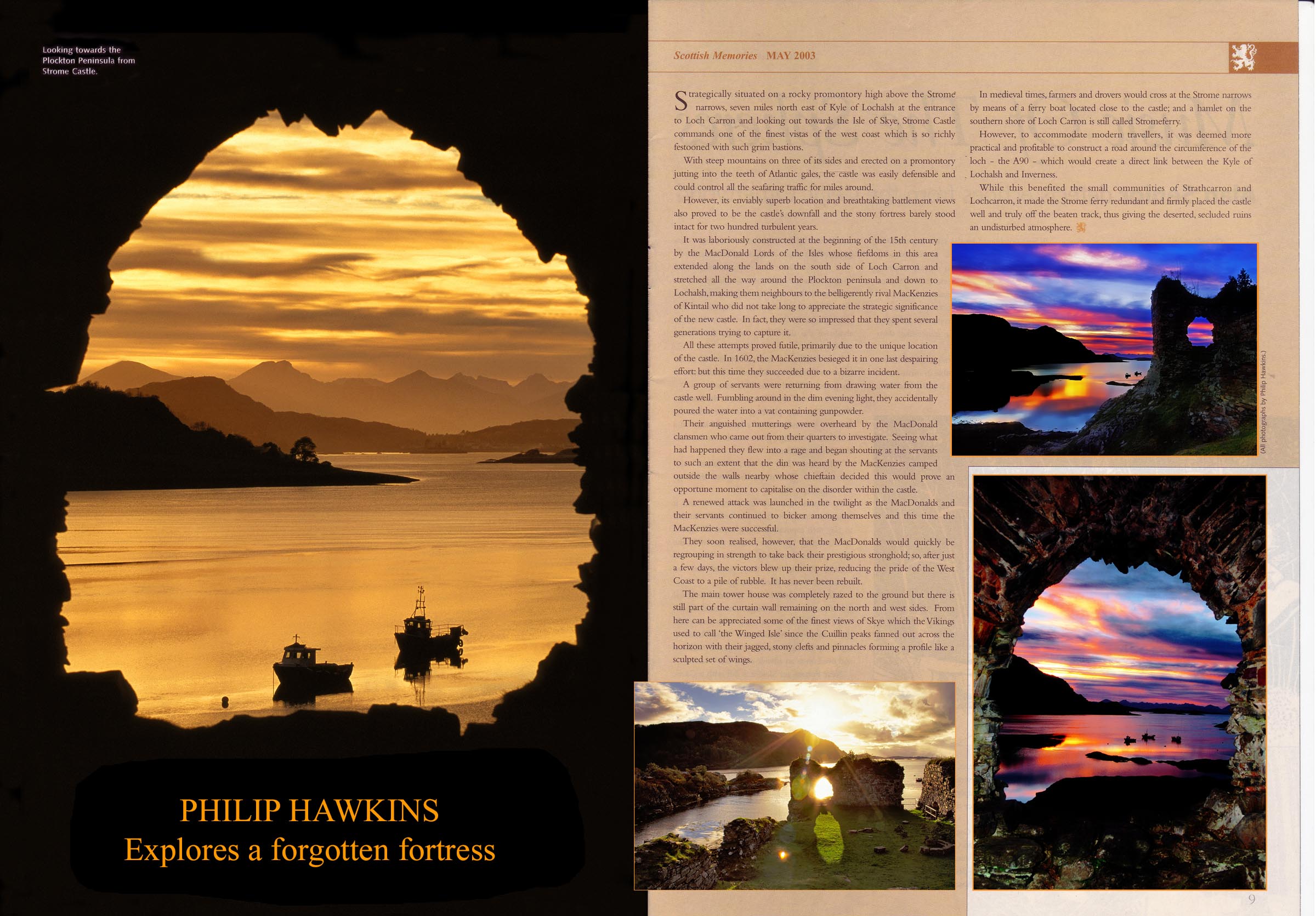 Highland landscape magazine feature