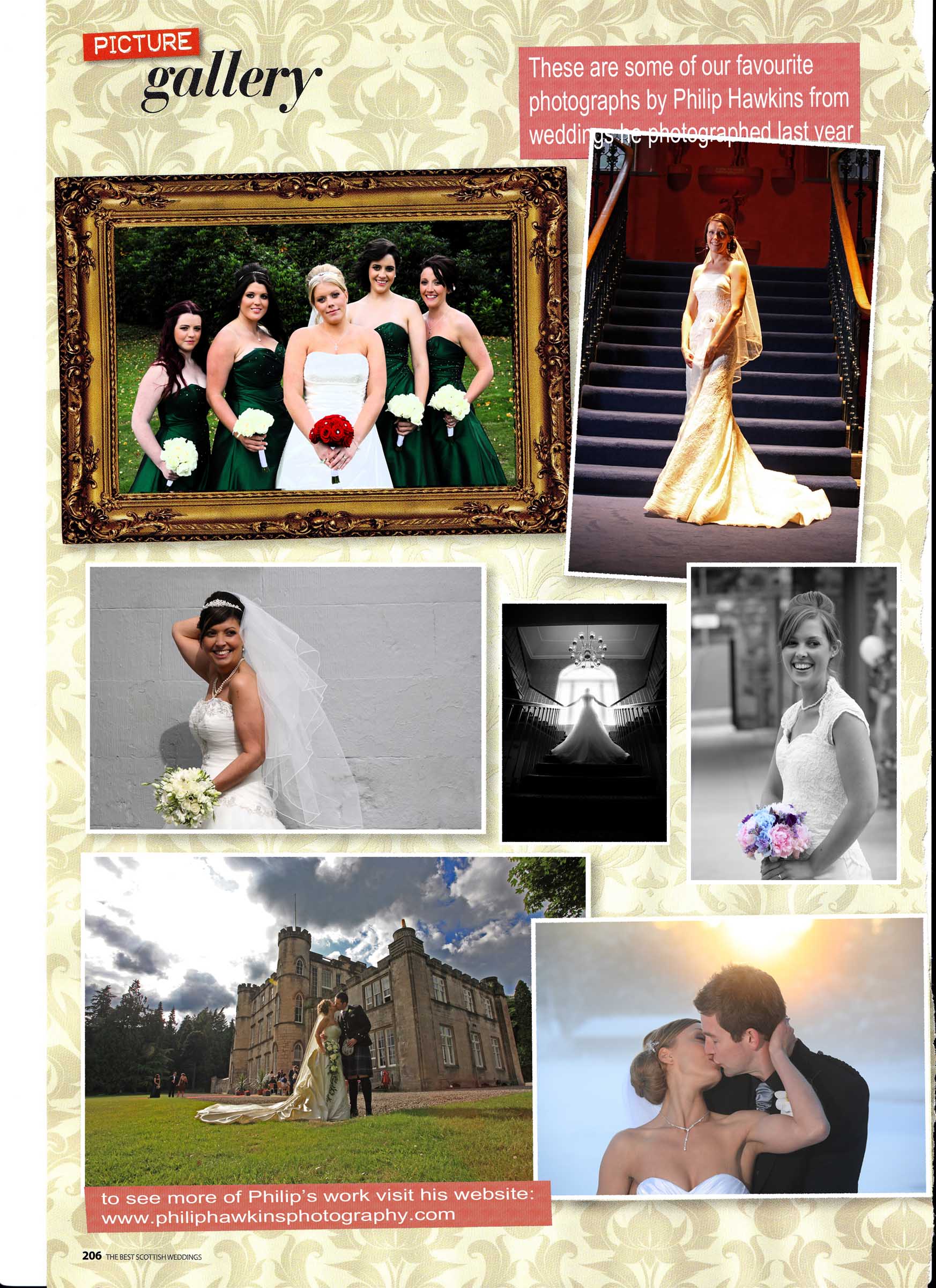 Wedding Photographer magazine feature of Philip Hawkins