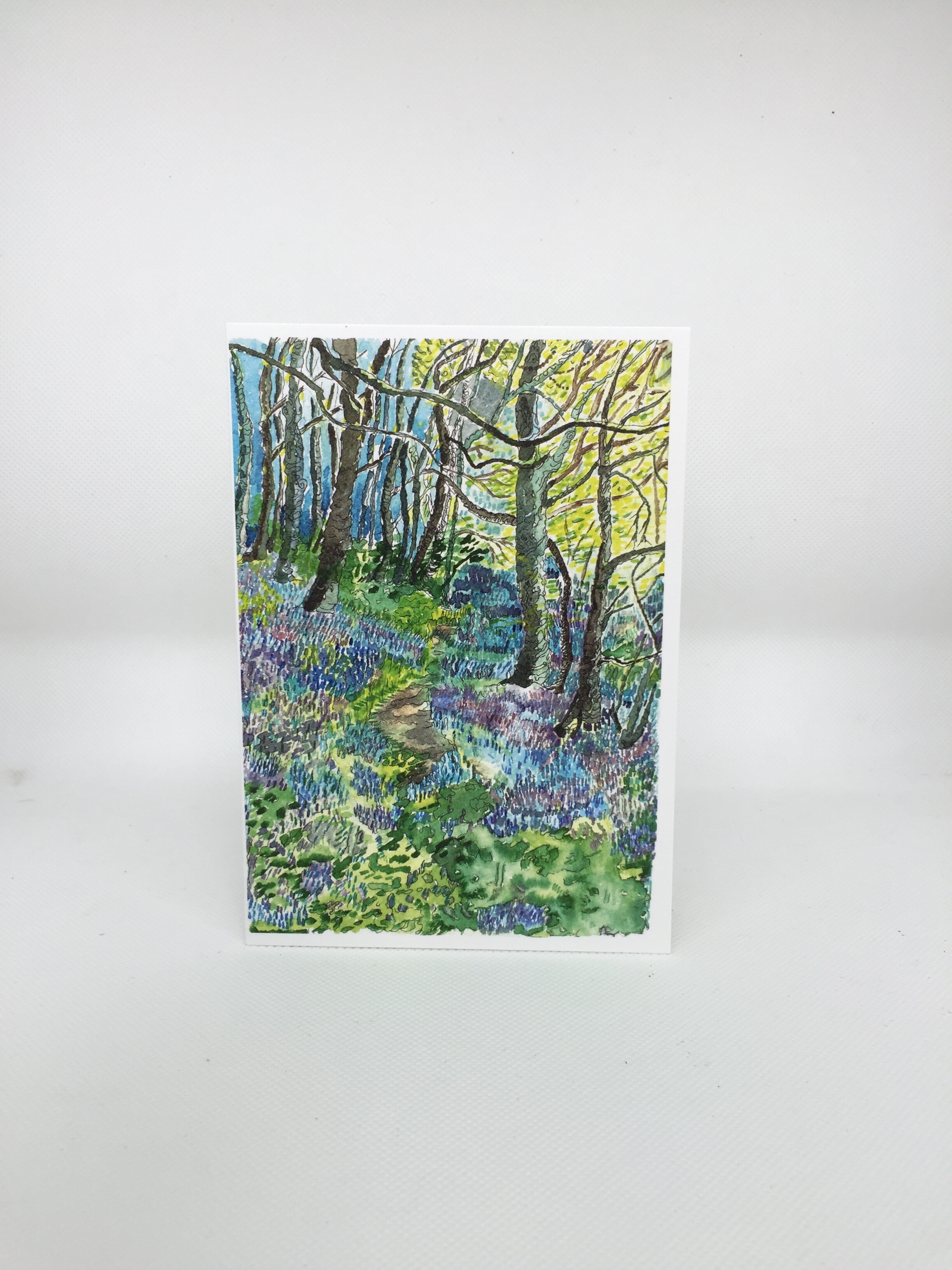 Bluebell Wood Card