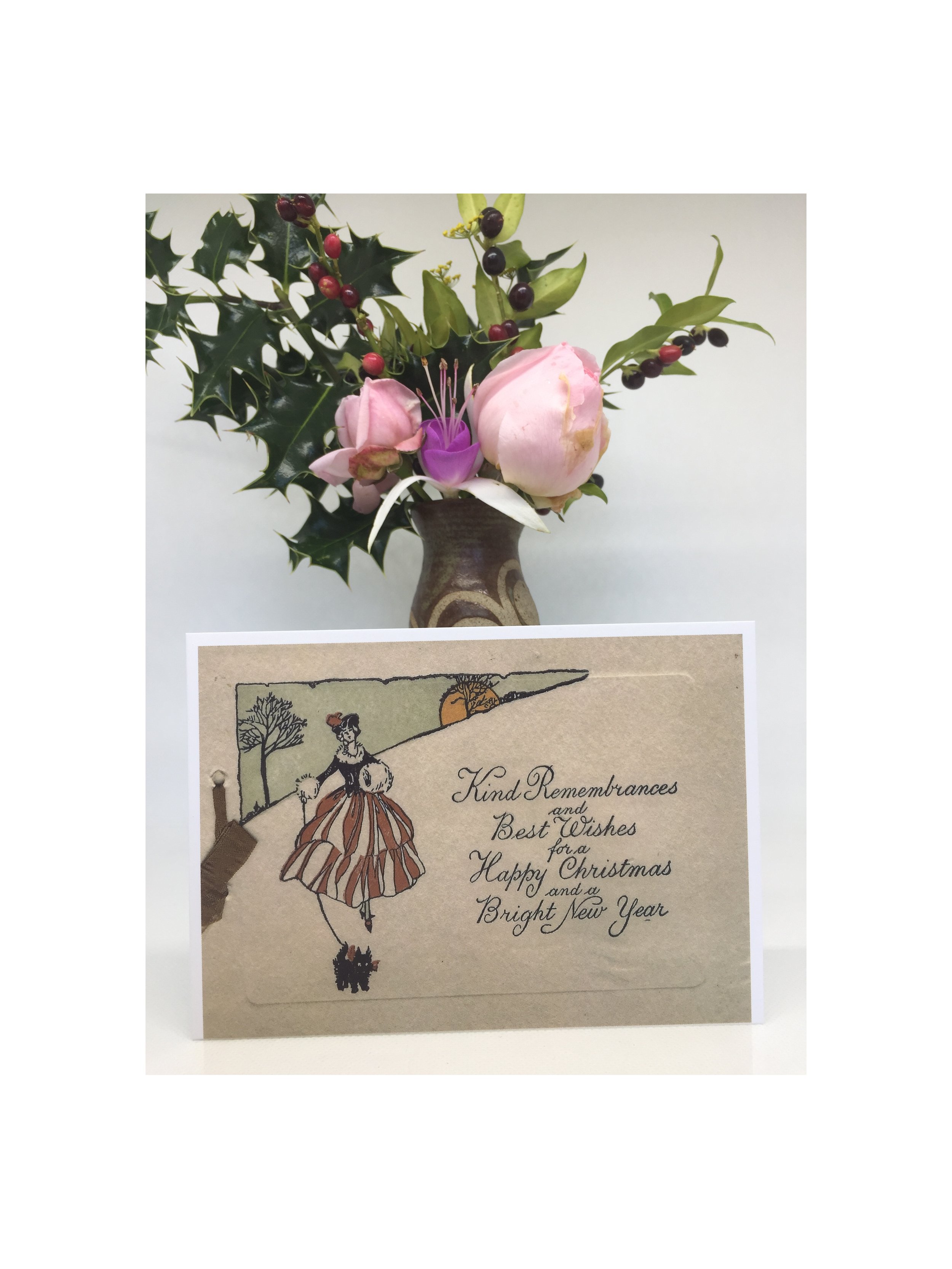 Vintage Christmas Card  (Copy)