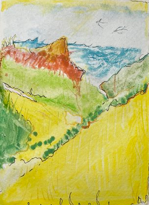 On the rocks in stormy Cornwall? 