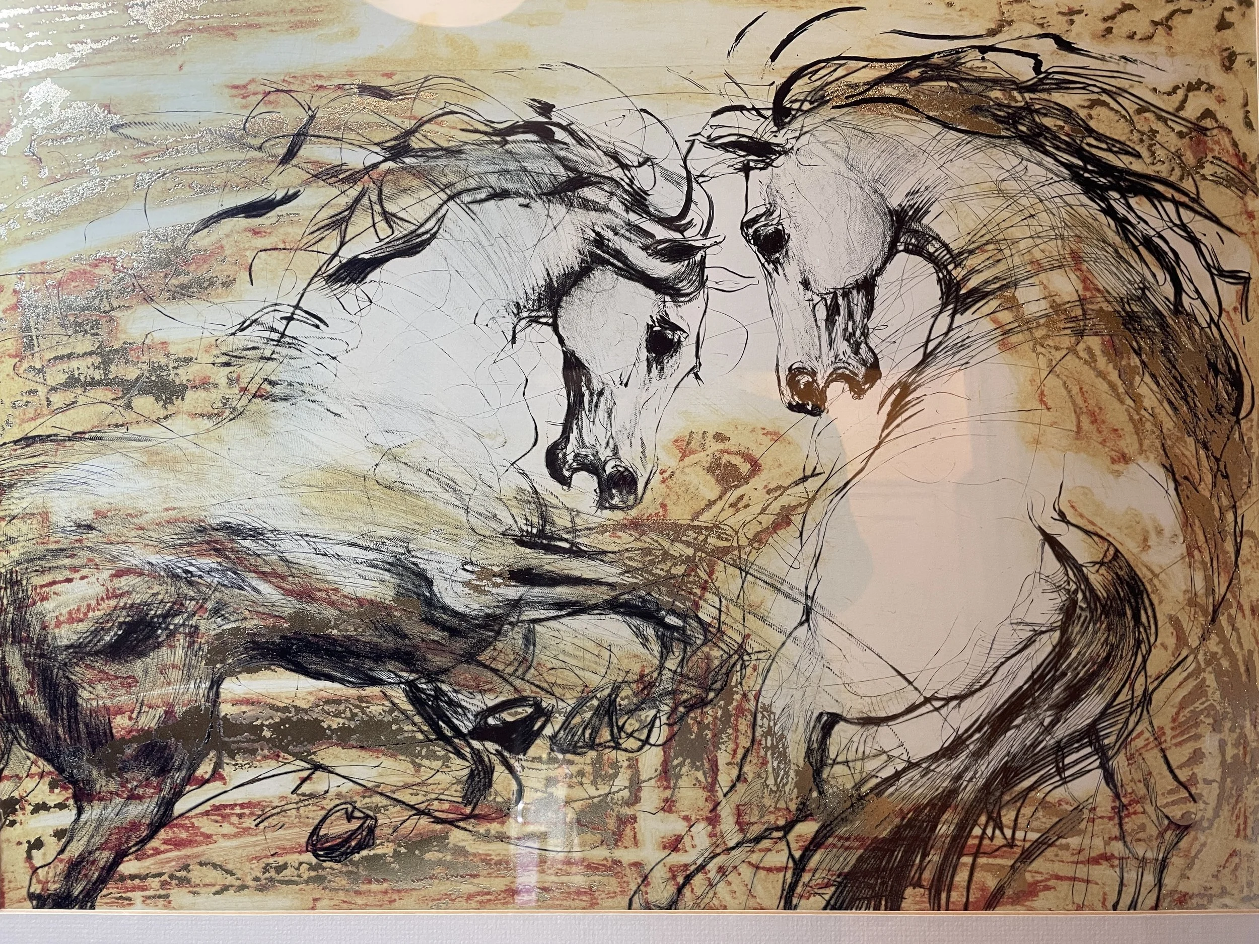 Fiery horses and other bees