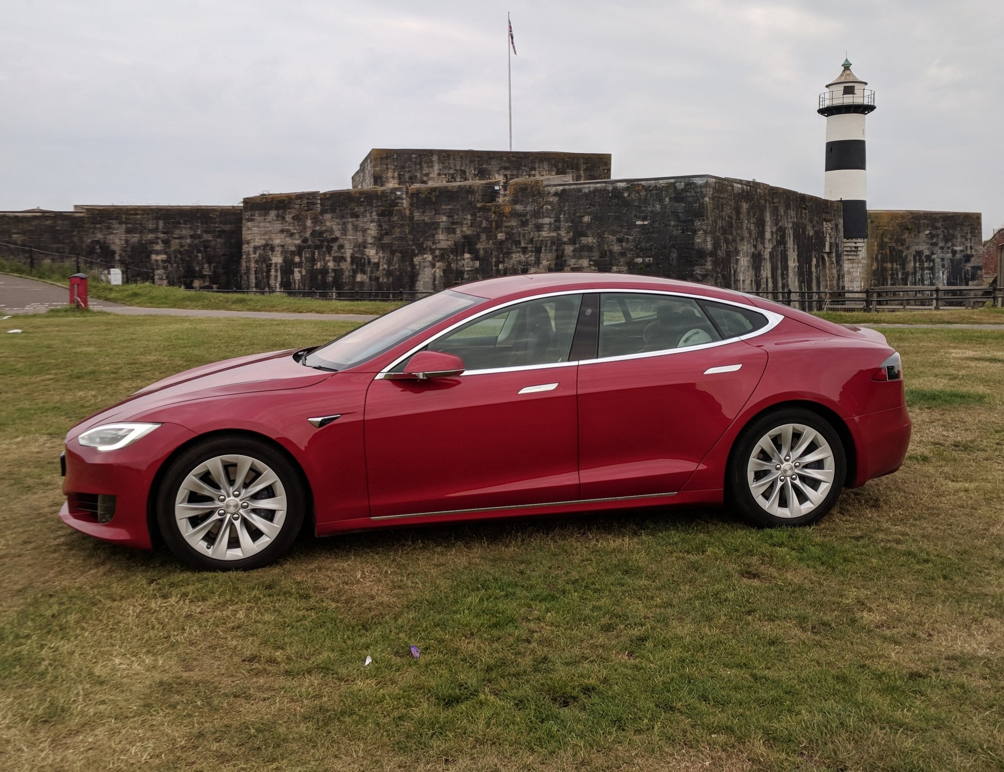 Tesla Model S - Castle Field