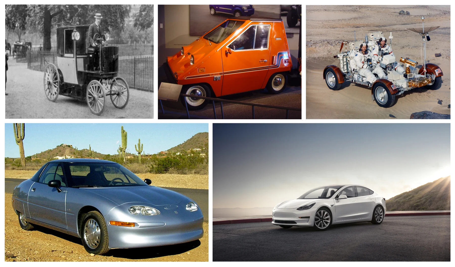 Electric Vehicles. A Brief History...