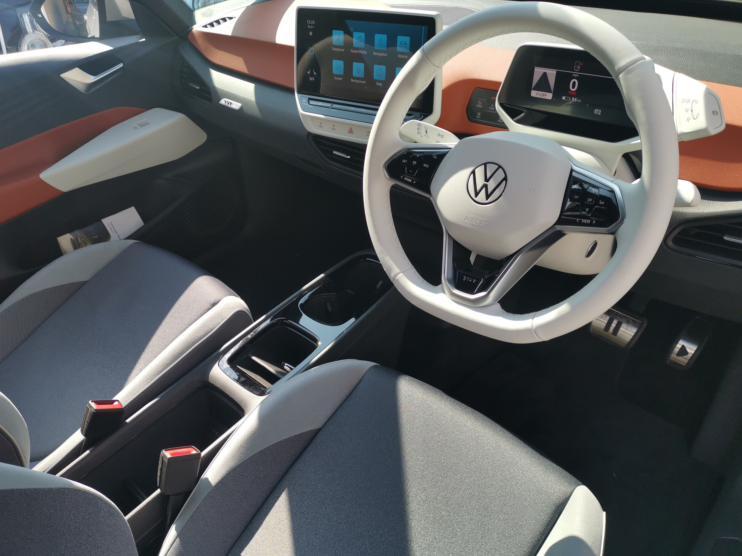  Interior of VW ID3  